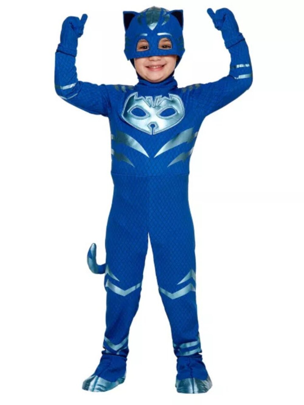Toddler Catboy Costume 2T 4T PJ Masks Spirit Halloween Superhero Cartoon Blue